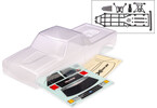 Traxxas Body, X-Monster Ford F-150, heavy duty (clear) (fits X-Monster)
