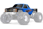 Traxxas Body, X-Monster Chevrolet GMT400 CK (blue) (fits X-Monster)