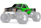 Traxxas Body, X-Monster Chevrolet GMT400 CK (green) (fits X-Monster)