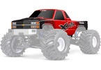 Traxxas Body, X-Monster Chevrolet GMT400 CK (red) (fits X-Monster)
