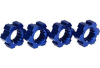 Traxxas náboj kola hliníkový modrý (2)