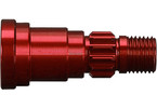 Traxxas Stub axle, aluminum (red-anodized) (1) (use only with #7750X)