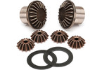 Traxxas Gear set, differential (output gears (2)/ spider gears (4)/ 16x23.5x.5mm TW (2))