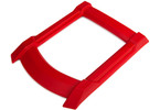 Traxxas Skid plate, roof (body) (red) (requires #7713X)