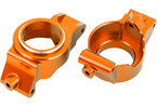 Traxxas závěs těhlice hliníkový oranžový (levý a pravý)