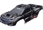 Traxxas Body, XRT, black (painted, decals applied)
