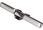 Traxxas Bumper, rear (chrome)/ bumper mount