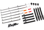 Traxxas Side trim, left & right (chrome)