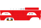 Traxxas Decal sheet, Bronco, red