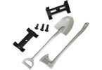 Traxxas Shovel/ axe/ accessory mount/ mounting hardware