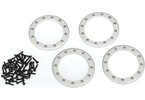 Traxxas Beadlock rings, satin 2.2" (aluminum) (4)