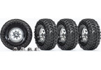 Traxxas kolo 1.9", disk classic chromovaný, pneu Canyon Trail (4)