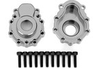 Traxxas Portal housings, outer, aluminum (charcoal gray-anodized) (2)