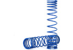 Traxxas Spring, shock, (GTR) (progressive, 0.833 rate) (2) (blue)