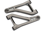 Traxxas Suspension arms, upper (left & right) (satin black chrome-plated)