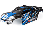 Traxxas karosérie E-Revo modrá sestavená