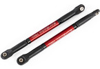 Traxxas Push rods, aluminum (red-anodized), heavy duty (2)