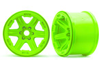Traxxas disk 3.8" zelený, 17mm drážkovaný (2)