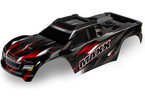 Traxxas Body, Maxx, red (painted, decals applied) (for 352mm wheelbase)