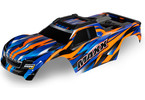 Traxxas Body, Maxx, orange (painted, decals applied) (for 352mm wheelbase)