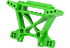 Traxxas Shock tower, front, extreme heavy duty, green (for use with #9080 upgrade kit)