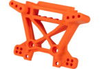 Traxxas Shock tower, front, extreme heavy duty, orange (for use with #9080 upgrade kit)