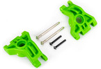 Traxxas Carriers, stub axle, rear, extreme heavy duty, green (left & right) (for use with #9080 upgr
