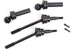 Traxxas Driveshafts, front, extreme heavy duty, CVD (complete assembly) (2) (for use with #9080 upgr
