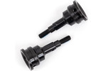 Traxxas Stub axle, front, extreme heavy duty (for use with #9051R steel CV driveshafts)