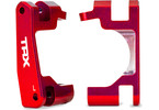 Traxxas Caster blocks (c-hubs), aluminum (red-anodized) (for use with #9080)