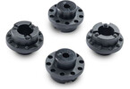 Traxxas Center caps, wheel (slate gray) (4)