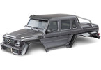 Traxxas karosérie Mercedes-Benz G 63 stříbrná (bezsponková)