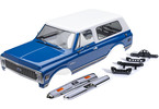 Traxxas Body, Chevrolet Blazer (1972), complete, blue & white (painted)