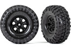 Traxxas Tires and wheels 1.9", 2021 Bronco wheels, Canyon Trail tires) (pair)