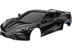 Traxxas Body, Chevrolet Corvette Stingray, complete (black)