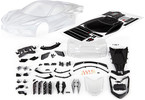 Traxxas Body, Chevrolet Corvette Stingray (clear, trimmed, requires painting)