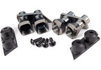 Traxxas Exhaust tips (2)/ exhaust tip mounts (2)