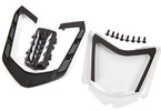 Traxxas Rear window/ rear window retainer/ engine cover