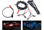Traxxas LED light harness/ power harness/ zip ties (9)