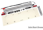 Traxxas zadní LED osvětlení, tailgate trim (polomatně černě chromovaný)