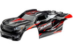 Traxxas Body, Sledge, red