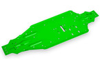 Traxxas Chassis, Sledge, aluminum (green-anodized)
