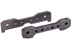 Traxxas Tie bars, front, 6061-T6 aluminum (dark titanium-anodized)