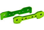 Traxxas Tie bars, front, 6061-T6 aluminum (green-anodized)