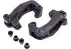 Traxxas Caster blocks (c-hub), left & right/ kingpin bushings (4)