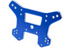 Traxxas Shock tower, front, 6061-T6 aluminum (blue-anodized)