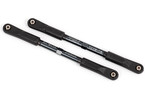 Traxxas Camber links, rear (TUBES dark titanium-anodized, 7075-T6 aluminum) (144mm) (2)