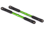Traxxas Camber links, rear (TUBES green-anodized, 7075-T6 aluminum) (144mm) (2)