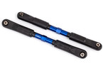 Traxxas Toe links (TUBES blue, 7075-T6 aluminum) (120mm) (2)