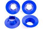 Wheel covers, blue (4) (fits #9572 wheels)